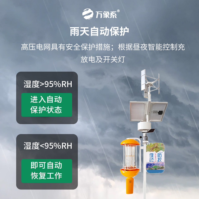 自動(dòng)清蟲節(jié)能誘蟲燈